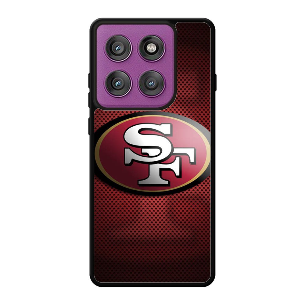 49ers logo 1st Motorola Moto Edge 60 Pro Case