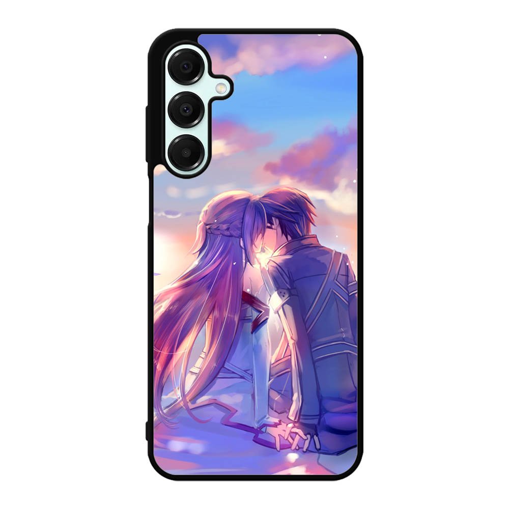 Anime Asuna Yuuki Kirito Sinon SAO Samsung Galaxy A16 Case DC7512