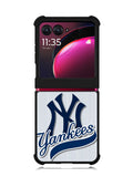 New York Yankees 4th Motorola Moto Razr Plus 2023 , Moto Razr+ 2023 Case
