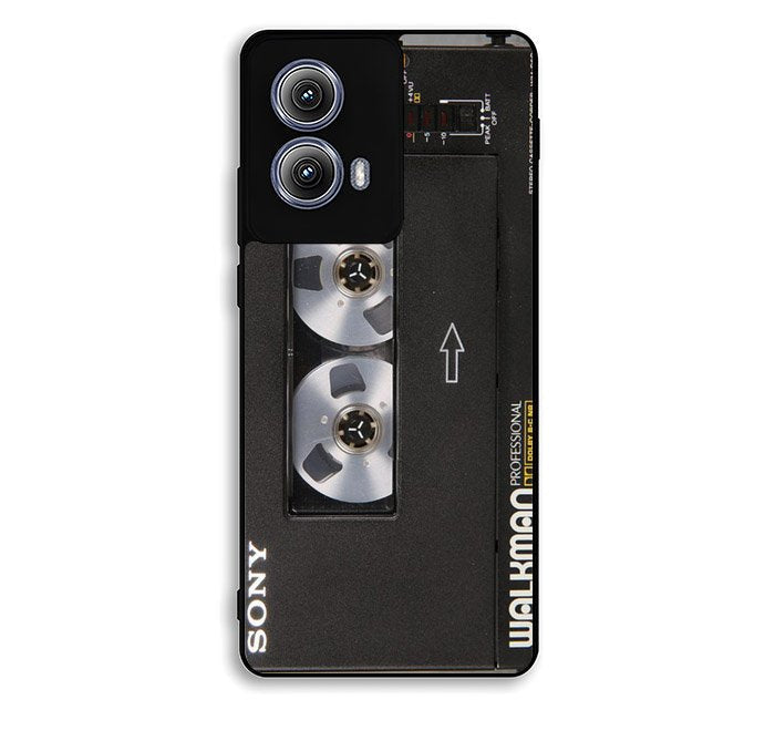 Sony Walkman Cassete Motorola Moto Edge 2024 Case DC2118