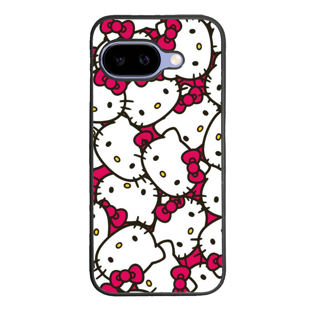 Hello Kitty Face Pattern Google Pixel 10A Case DC0836