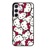 Hello Kitty Face Pattern Samsung Galaxy A35 5G Case DC0836