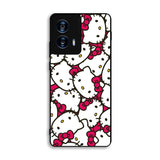 Hello Kitty Face Pattern Motorola Moto G Power 5G 2024 Case DC5641