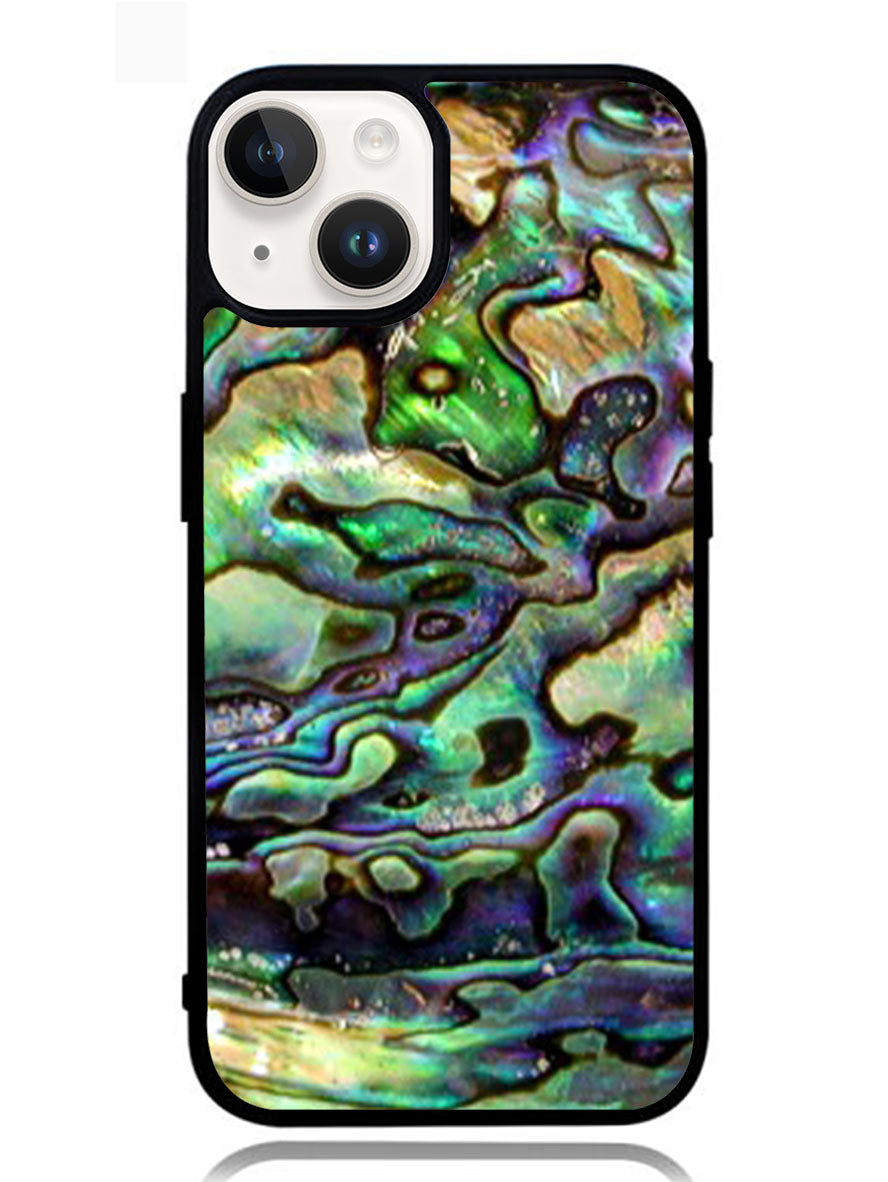 Green Abalone iPhone 14 Plus Case