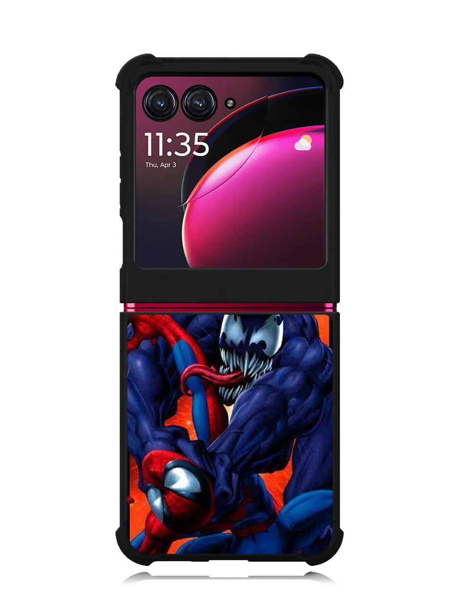 Spiderman Vs Venom Motorola Moto Razr Plus 2023 , Moto Razr+ 2023 Case