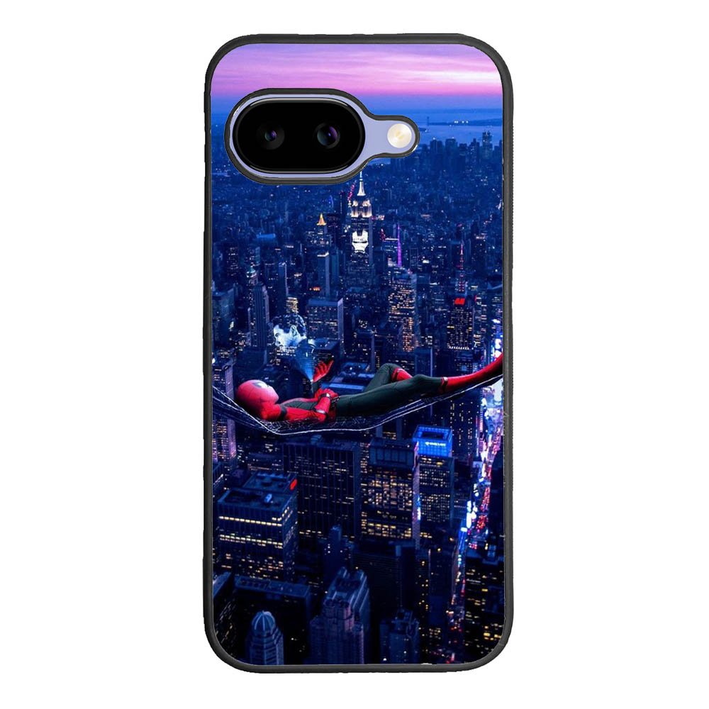 Spiderman In Sky Google Pixel 10A Case