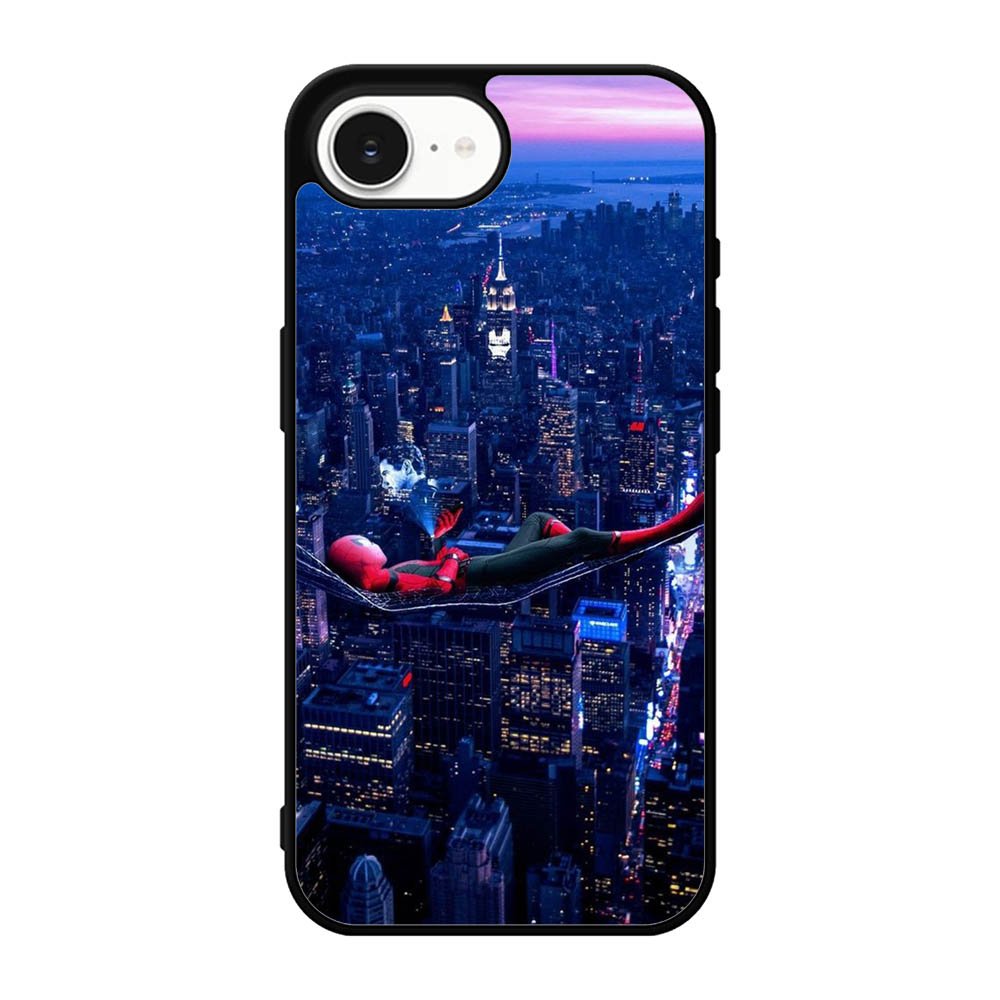 Spiderman In Sky iPhone 17e Case