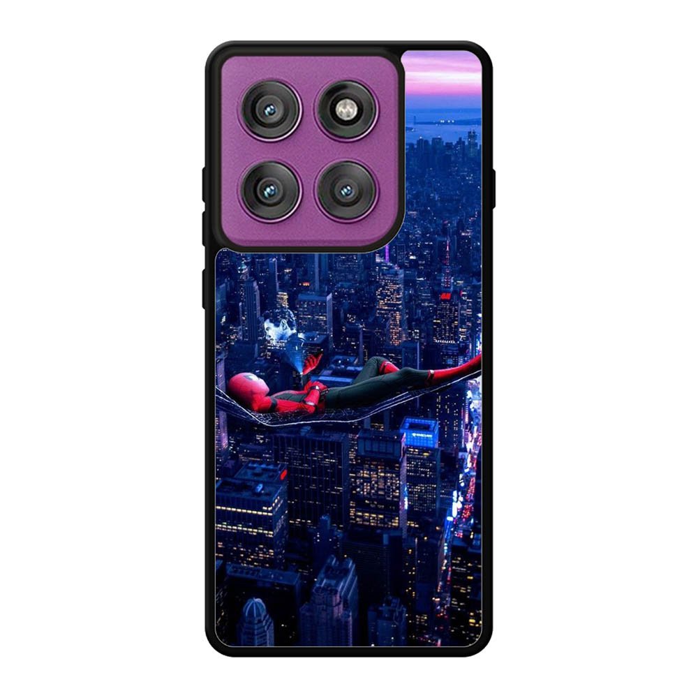 Spiderman In Sky Motorola Moto Edge 60 Pro Case