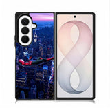Spiderman In Sky Samsung Galaxy Z Fold 8 Ultra Case