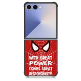 The Great Power Spiderman Samsung Galaxy Z Flip 7 Case DC1856