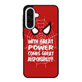 The Great Power Spiderman Samsung Galaxy A26 Case DC1856