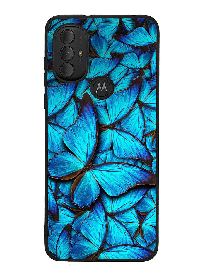 Butterfly Blue Motorola Moto G Pure 2021 , Moto G Power 2022 Case