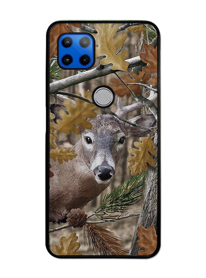 Camouflage Deer Motorola Moto G 5G Case , Moto One 5G Ace Case