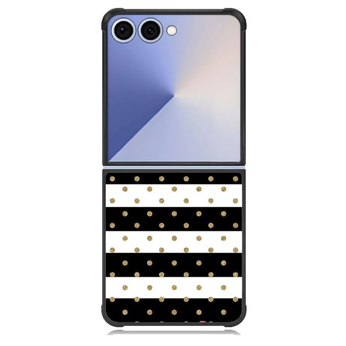Flower Stripes Polka Samsung Galaxy Z Flip 7 Case DC0652