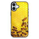 Bee Honeycomb iPhone 16 Case
