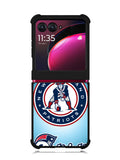 New England Patriots Logo 6th Motorola Moto Razr Plus 2023 , Moto Razr+ 2023 Case