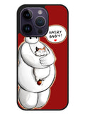 Cat and Baymax Hairy Baby Google iPhone 14 Pro Case BLN1809