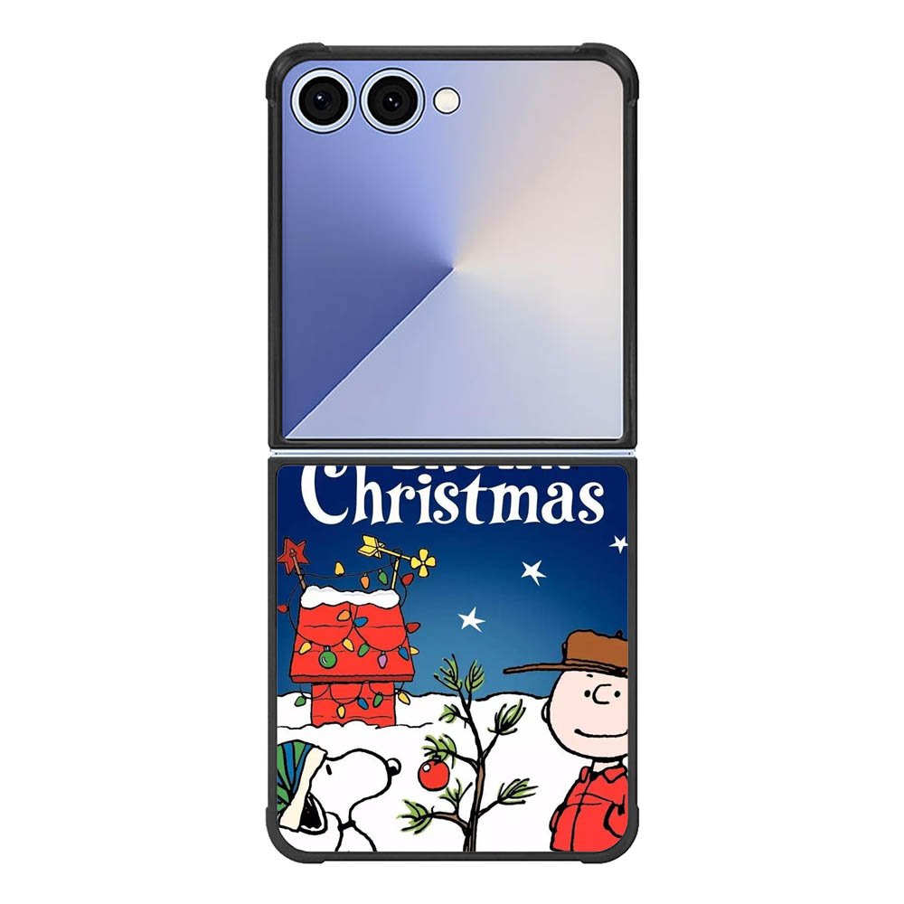 A Charlie Brown Peanuts Christmas Cartoon Samsung Galaxy Z Flip 7 5G Case