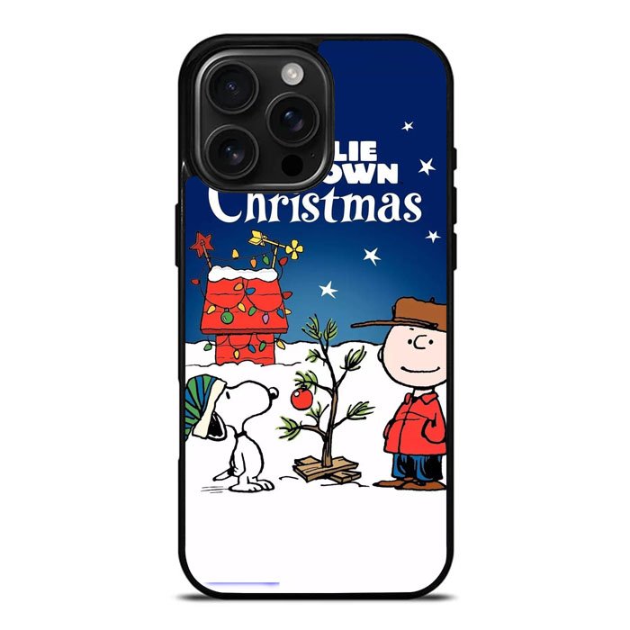 A Charlie Brown Peanuts Christmas Cartoon iPhone 16 Pro Case DC0009