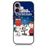 A Charlie Brown Peanuts Christmas Cartoon iPhone 16 Case DC0009