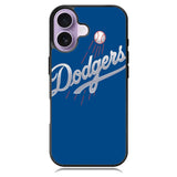 Dodgers Full Baseball League Logo iPhone 16 Plus Case DC0540
