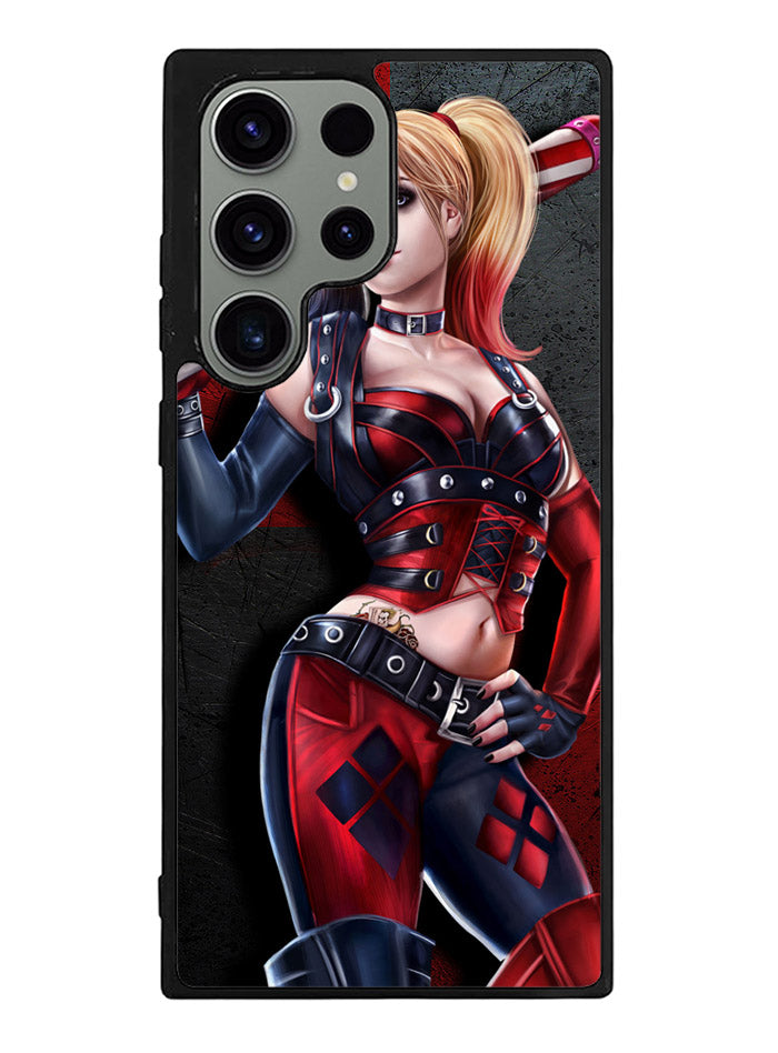 Suicide Squad Movies Harley Quinn Vector Red Samsung Galaxy S23 Ultra 5G Case