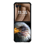 American Flag Eagle Country Motorola Moto RAZR Plus 2025 Case