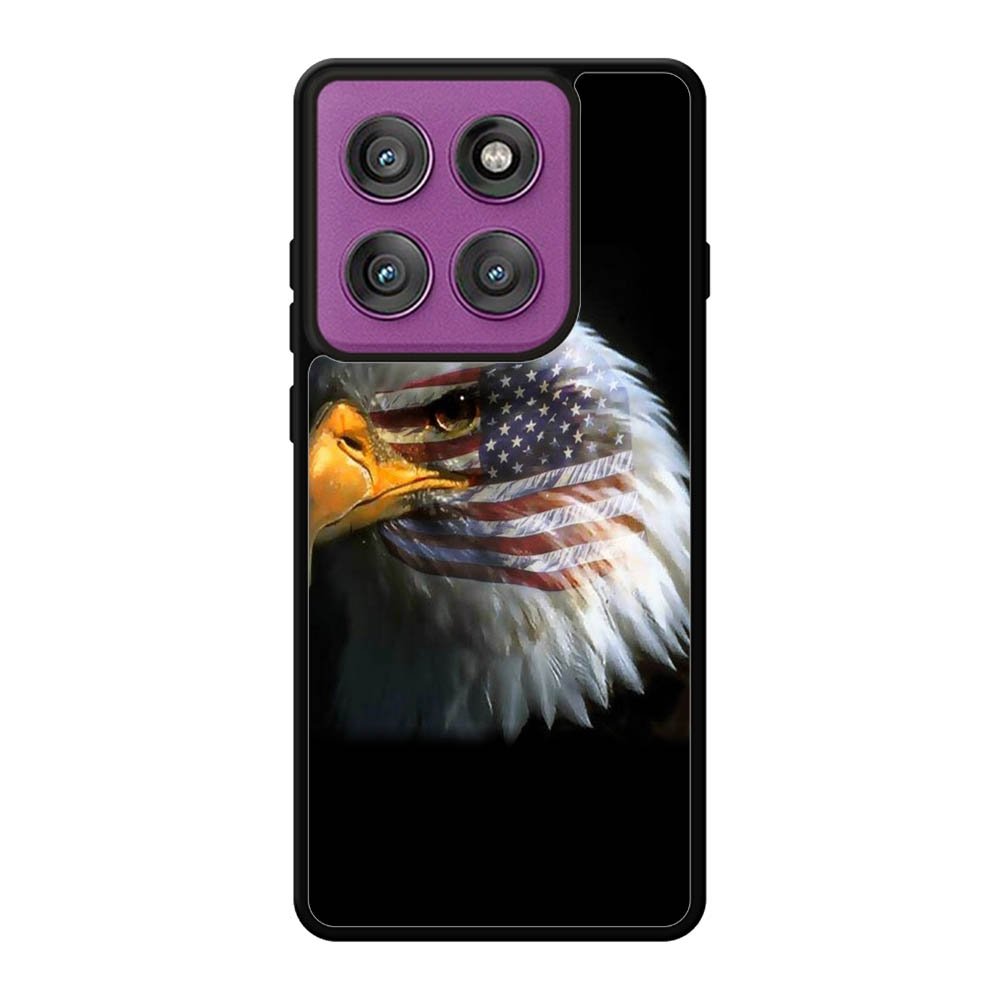 American Flag Eagle Country Motorola Moto Edge 60 Pro Case