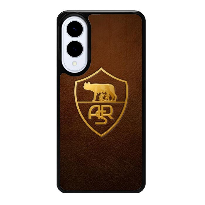 As Roma Leather Logo Soccer Samsung Galaxy S25 Edge DC0096
