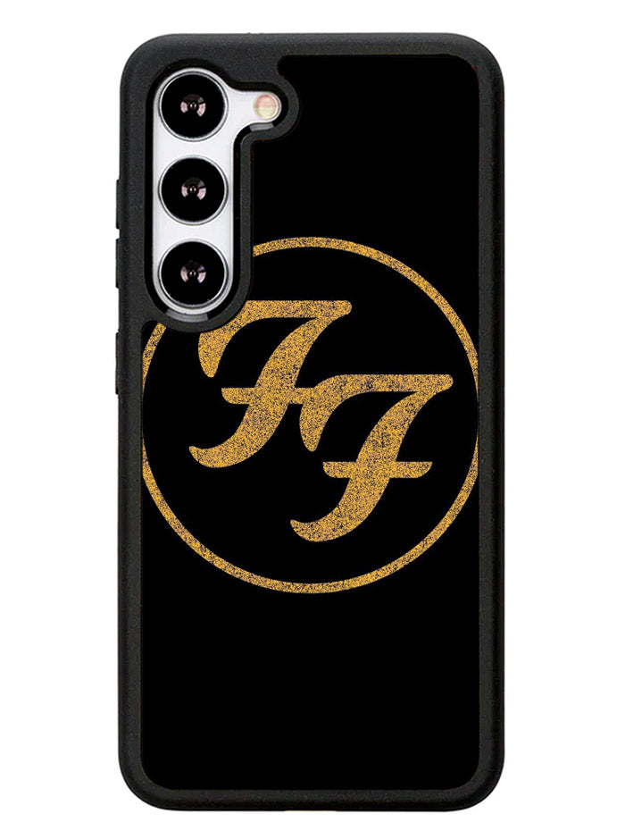 Foo Fighters Band Logo Gold Samsung Galaxy S23 Plus 5G / Samsung Galaxy S23+ 5G Case