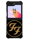 Foo Fighters Band Logo Gold Samsung Galaxy Z Flip 5 5G 2023 Case
