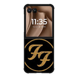 Foo Fighters Band Logo Gold Motorola Moto RAZR Plus 2025 Case