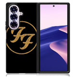 Foo Fighters Band Logo Gold Samsung Galaxy Z Fold 7 Case DC0654