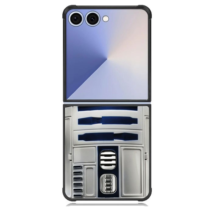 Blue R2D2 Star Wars Samsung Galaxy Z Flip 7 Case DC0200