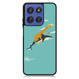 Black Friday Offer Giraffe Riding Shark Motorola Moto G Stylus 5G 2025 DC0190