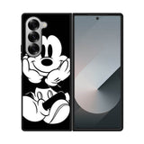 Black Mickey Mouse Samsung Galaxy Z Fold 7 5G Case