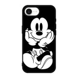 Black Mickey Mouse iPhone 17e Case
