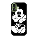 Black Mickey Mouse iPhone 17 Case