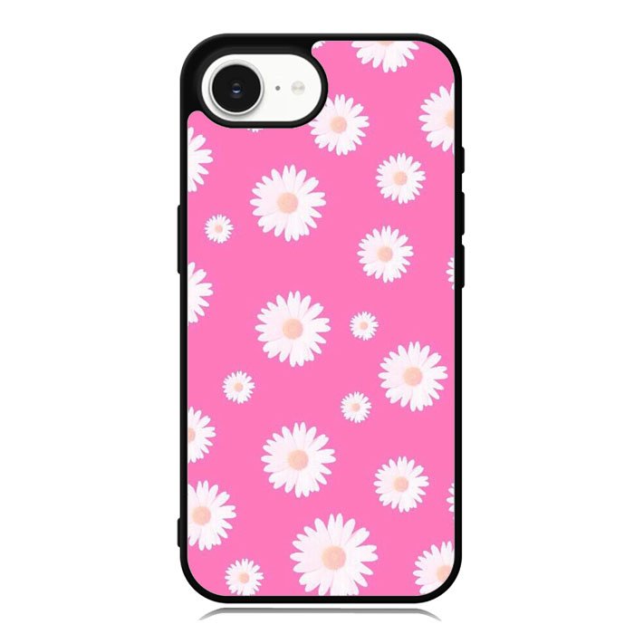 Pink Daisy iPhone 16e Case DC1433