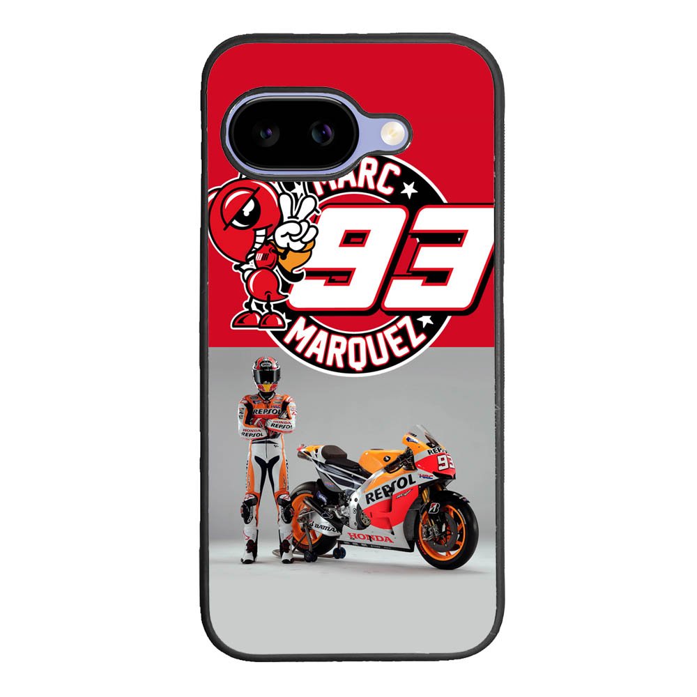 Marc Marquez 93 MotoGP Google Pixel 10A Case