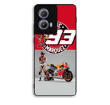 Marc Marquez 93 MotoGP Motorola Moto Edge 2024 Case DC2313