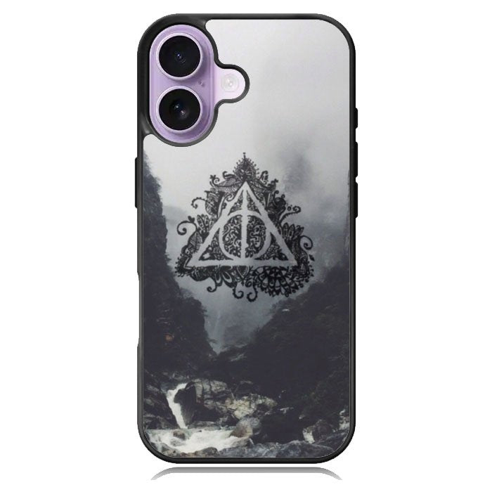 Deathly Hallows Harry Potter iPhone 16 Case DC0462