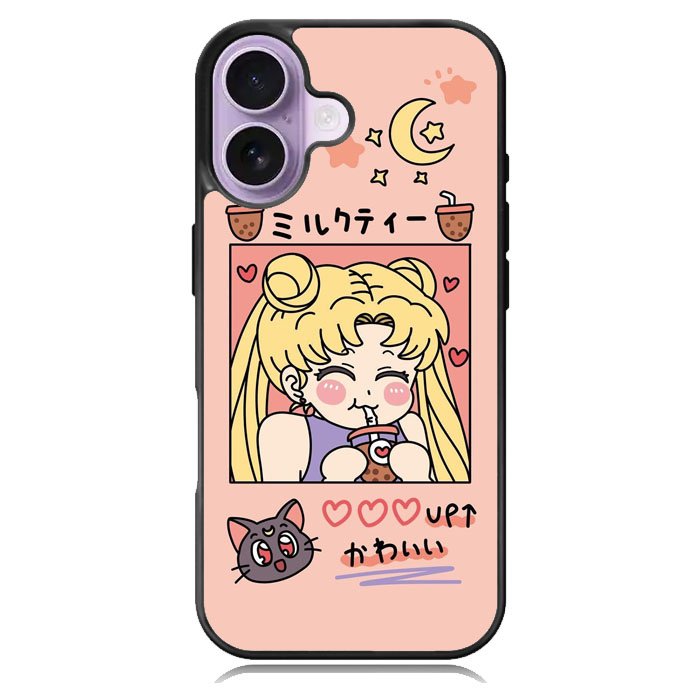 Sailor Moon Kawaii iPhone 16 Case DC1603