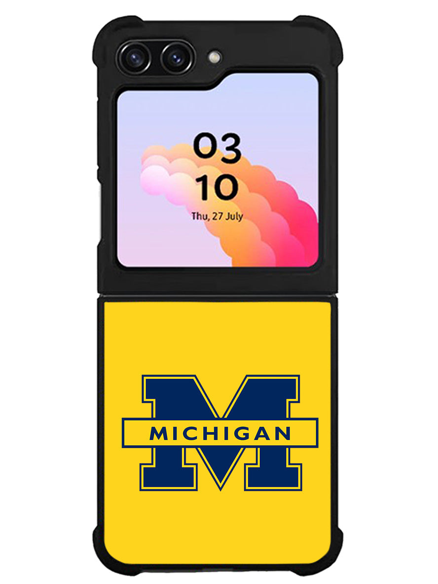 University Of Michigan Samsung Galaxy Z Flip 5 5G 2023 Case