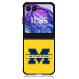 University Of Michigan Motorola Moto Razr Plus 2024 , Moto Razr+ 2024 Case