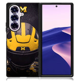 Michigan Wolverines Helmet Samsung Galaxy Z Fold 7 Case DC1153