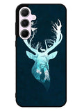Deer Blue Winter Samsung Galaxy A35 5G Case