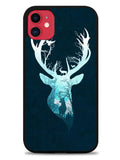 Deer Blue Winter iPhone 11 Case