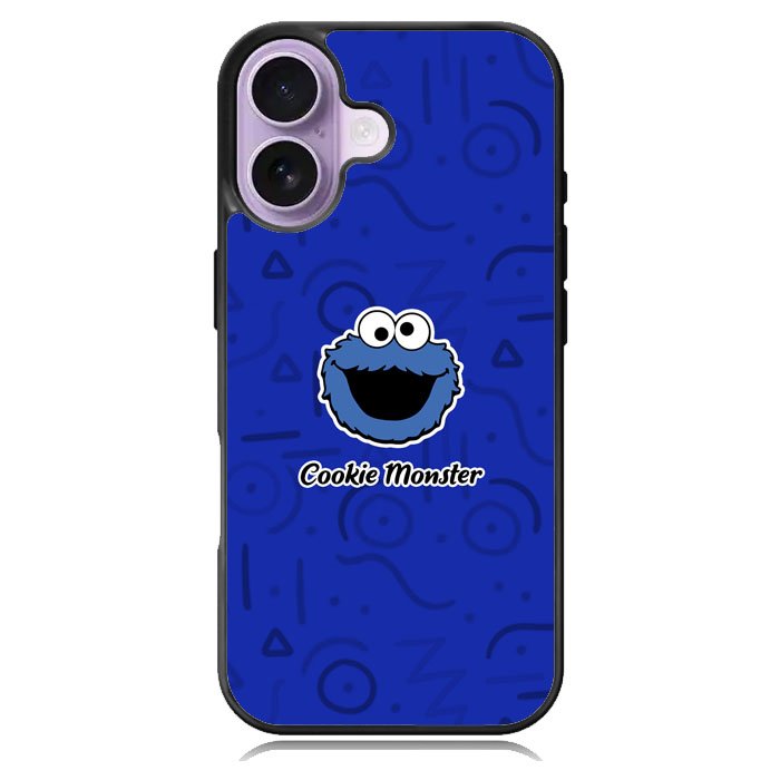 Cookie Monster iPhone 16 Case DC0381