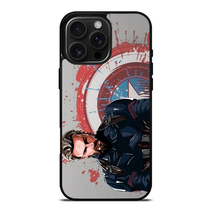 Captain America iPhone 16 Pro Case DC0286